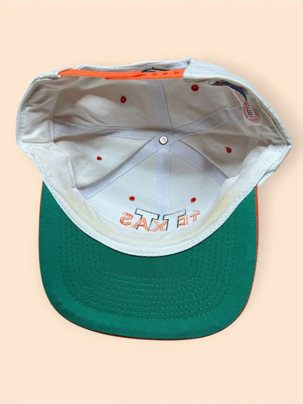 Vintage 1990s Texas Longhorns SnapBack Hat Vtg 90s UT